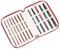 KnitPro-Dreamz Grande Single Ended Crochet Hook Set-Set Of 12 - Assorted Sizes